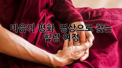 마음의 평화 🧘‍♀️ 명상으로 찾는 힐링 여정 ✨